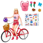 Lėlės ir dviračio rinkinys Barbie