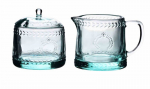 ECILA LIGHT Konditerinio cukraus dubenėlių rinkinys, dia 9xh7,3cm, su grietinėle 300ml