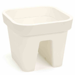 Balkono vazonas Lys cream, 29 cm