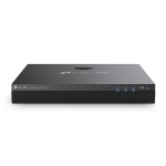 NAS tinklinė saugykla TP-Link VIGI NVR2016H Juoda
