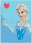 Pie&scaron;imo rinkinys Frozen Elsa, 15x20cm