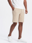 &Scaron;ortai vyrams Ombre Clothing OM-SRCS-0126, smėlio spalvos
