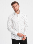 Mar&scaron;kiniai vyrams Ombre Clothing 124406-7, balti