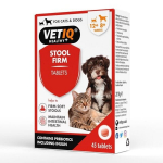 Vetiq Stool Firm papildas &scaron;unims ir katėms tabletėmis, 45 vnt.
