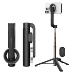 Asmenukių lazda ("Selfie sticks") Araree Selfie Stick Bluetooth Magfie Pod czarny|black MagSafe Tripod AR60-01727A