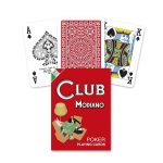 Pokerio kortos Poker Club Modiano, raudonas