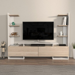 TV staliukas Kalune Design Ava, baltas