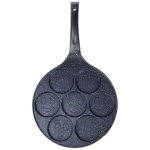 Orion keptuvė, 27 cm, Keptuvė kiau&scaron;iniams granitinė 7 formos GRANDE 27 cm
