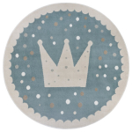Hanse Home vaiki&scaron;kas kilimas Crown 100x100 cm