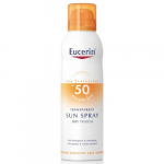 Pur&scaron;kiamas apsauginis losjonas nuo saulės Eucerin Sun Protection Transparent Sun Spray Dry Touch SPF50, 200 ml