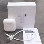 Belaidės Bluetooth ausinės, baltos