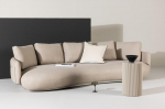 Sofa Stellar 4 vietų, 113x275x58cm, smėlio spalvos