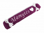 Siuvinėtas rank&scaron;luostis Mamytės, violetinis, 1 vnt.