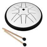 Toninis būgnas Sela Melody 6&ldquo; G Minor baltas SE 363