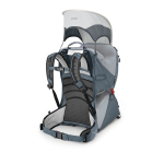 Ne&scaron;ioklė Osprey Poco LT, tungsten grey