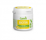 Canvit Biotin N100 papildai kačių kailio ir odos priežiūrai, 100 g