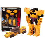 Konstruktorius Robot Tank With Weapon 2in1 Transformation X-Warrior Yellow