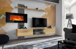 Sekcija ASM Flame E, ruda/pilka
