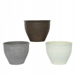 Apvalus plastikinių vazonų mi&scaron;inys 24 cm