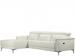Trivietė sofa reglaineris Loft24 Lund, smėlio spalvos