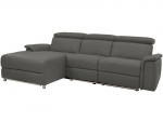 Trivietė sofa Loft Pareli, pilka
