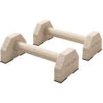 &bdquo;Push Up&ldquo; strypų rinkinys (2 vnt.), tvirtas ir neslidus, iki 120 kg, bukmedžio, 30x13x10 cm, natūralus, Natūrali mediena