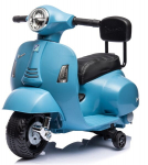 Vaiki&scaron;kas elektrinis motoroleri Vespa 35W su atlo&scaron;u Sun Baby, mėlynas