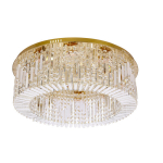 Lubų lempa Candellux Luxor Ampla 30-02832 8x10W G4 Nikelis