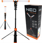 Dviguba Led darbo lempa ant stovo 360&deg; 2x4300lm
