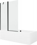 Vonia Mexen Cube su apdaila ir stiklo sienele, 170x80 cm + 120 cm