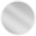 Vonios veidrodis Mexen Erg su LED ap&scaron;vietimu ir apsauga nuo rasojimo, 70 cm, sidabrinis