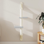 Draskyklė katėms su draskymo stovu, &scaron;viesiai pilka, 108cm