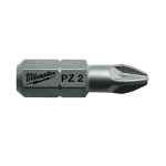 Milwaukee Pz2 x 25mm S2 plieno antgalis, 1 vnt.