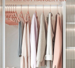 MAGIC VELVET aksominių pakabų rinkinys 20 vnt. rožinės spalvos