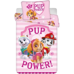 Paw Patrol vaiki&scaron;kas patalynės komplektas Pup Power, 140x200, 2 dalių