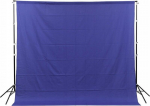 Glareone mėlynas fonas 3x3m, audinys, Chroma Blue