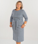 Hansmark moteri&scaron;ka suknelė Grethe 70092*01, juodas/baltas