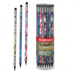 Įprasti trikampiai pie&scaron;tukai su trintuku, Erich Krause, pakuotėje 42 vnt