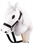 Arklys ant lazdos Hobby Horse Skippi, baltas