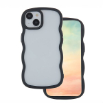 Banguotas dėklas Wave, skirtas iPhone 13 Pro 6,1, juodas