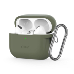 TV laikiklis Tech-protect Silicone Hook dėklas Apple Airpods Pro 1/2 - žalias
