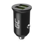 Green Cell Autoladeger&auml;t 36W GC PowerRide Nano36 mit 2x USB-A Ultra Charge Schnellladung