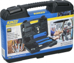 Dviračių remonto rinkinys Kinzo 17268, juodas