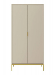 Spinta Austin, 100x55x205,4 cm, ruda/juoda