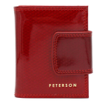 Piniginė moterims Peterson PTN 42329-SBR, Raudona