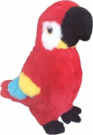 Beppe pliu&scaron;inė papūga Ara raudona 20 cm