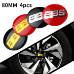 (70 mm raudono aukso) 4 vnt. 70 80 mm automobilio rato vidurio dangteliai Lipdukas Bbs emblema ženklelio lipdukas automobilio stilius, (70 mm raudonas auksas)