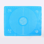 Kilimėlis te&scaron;los kočiojimui, 50x40 cm, mėlynas