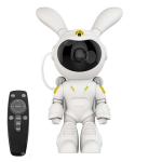 LED projektorius Space Bunny, baltas