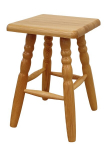 Taburetė, 30x30 cm, ruda